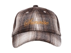 Plaid Dad Hat Beige