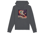 Confetti Moon Horse Hoodie Anthracite Grey 