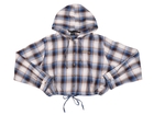 Hooded flannel Shirt Women Flannel