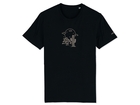 Moon Cactus T-shirt Black