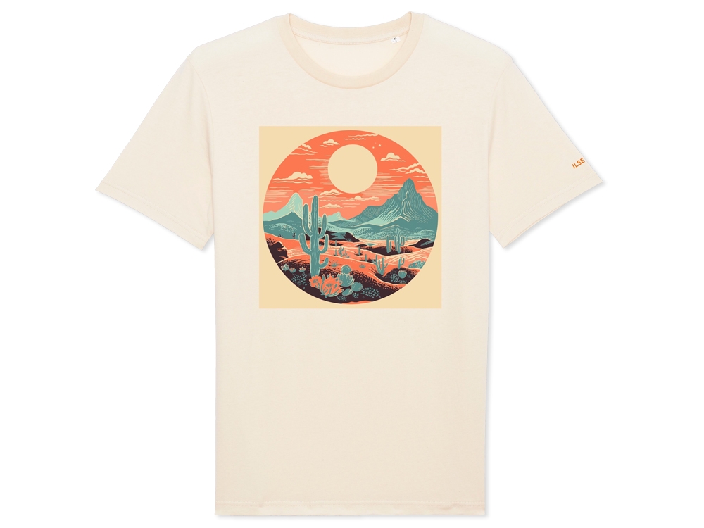 Desert Moon T-shirt Natural raw