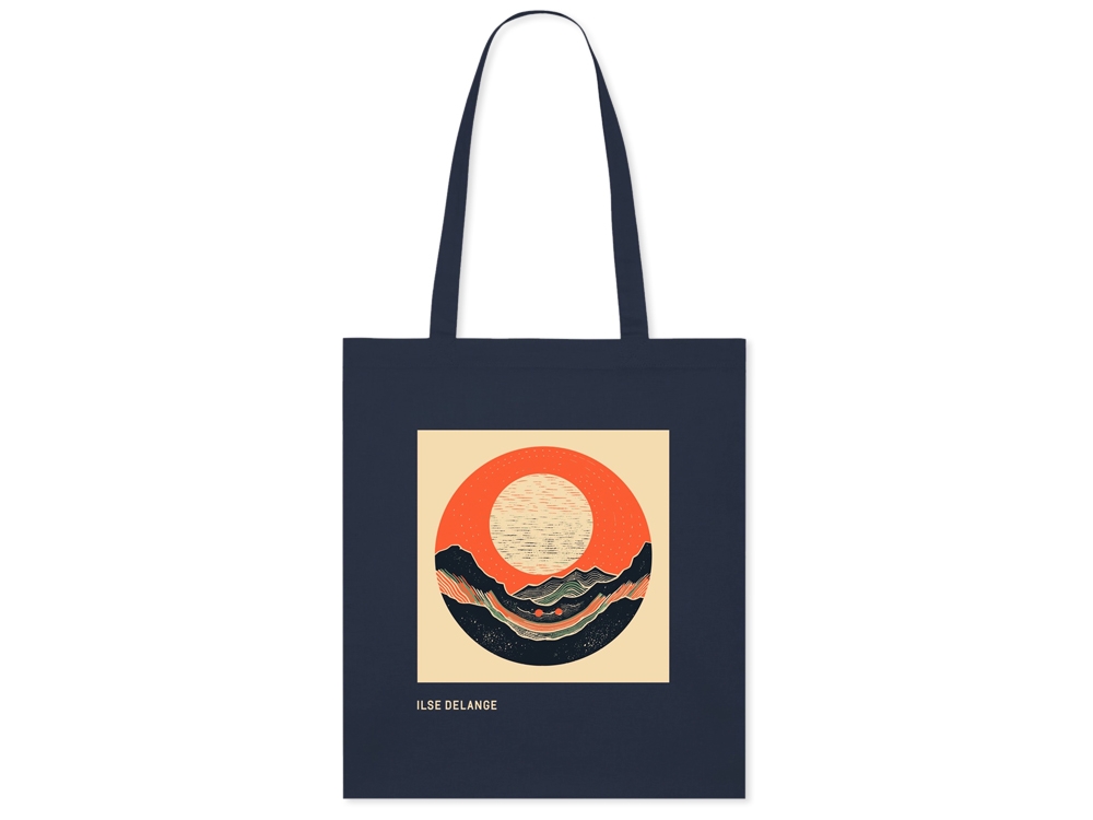 Smiley Moon Tote Bag